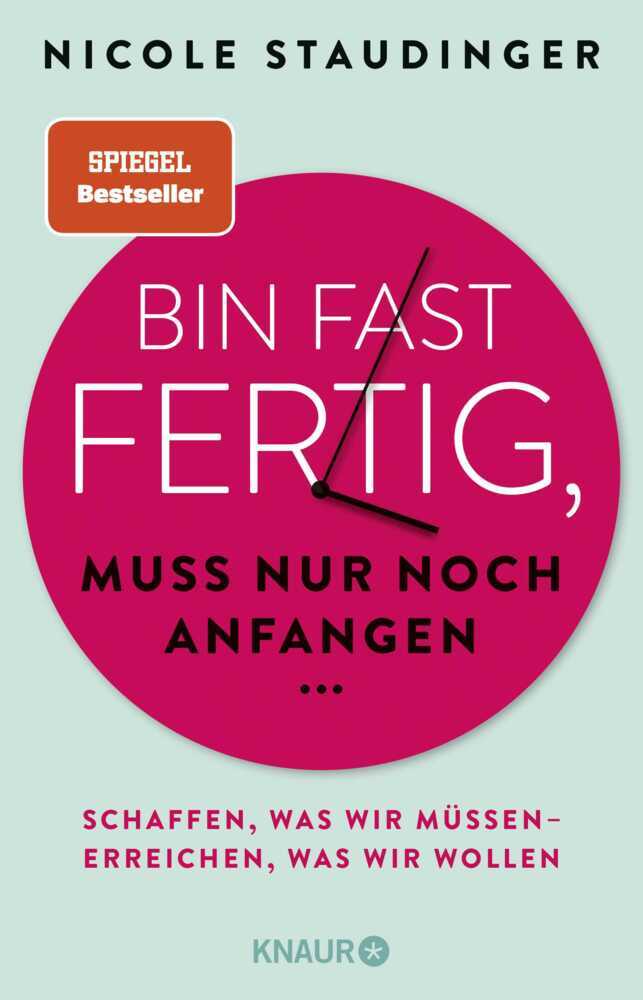 Bin fast fertig, muss nur noch anfangen main product photo