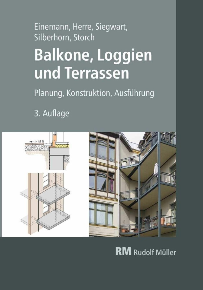 Balkone, Loggien und Terrassen - E-Book (PDF) main product photo