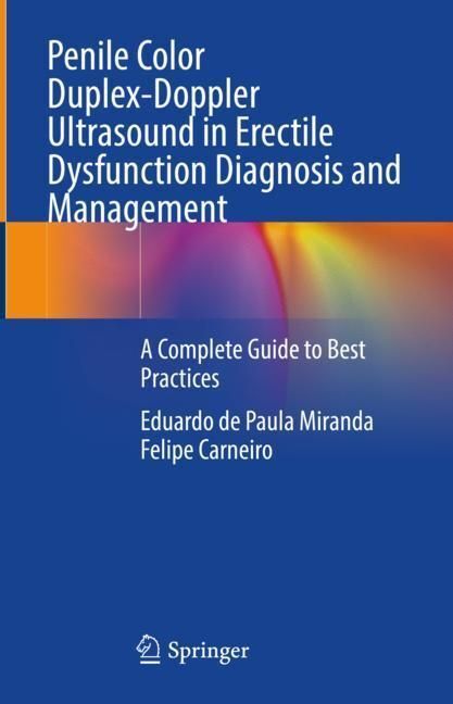 Penile Color Duplex-Doppler Ultrasound in Erectile Dysfunction Diagnosis and Management main product photo