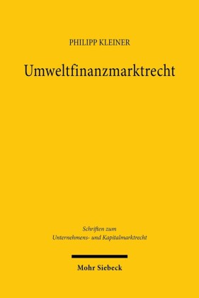 Umweltfinanzmarktrecht
