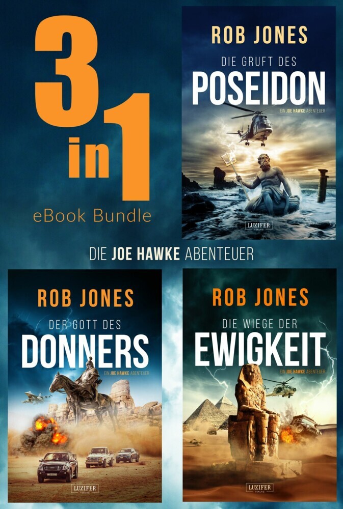 DIE JOE-HAWKE-ABENTEUER (Band 1-3) Bundle main product photo