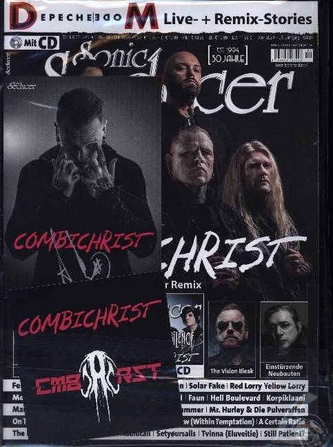Sonic Seducer 04/2024 + Combichrist CMBCRST-Bundle: Titel Story + signierte Fotokarte + XL Poster + Sticker + exklusiver Remix main product photo