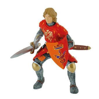 Prinz mit Schwert rot, Spielfigur
