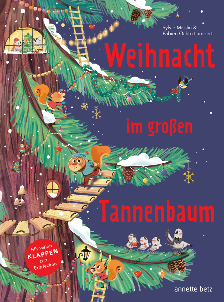 Weihnacht im großen Tannenbaum - Ein Pappbilderbuch mit vielen Klappen zum Entdecken und gemeinsamen Betrachten main product photo