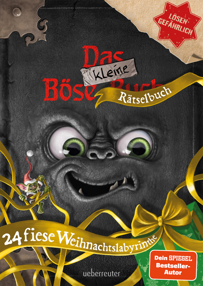 Das kleine Böse Rätselbuch - 24 fiese Weihnachtslabyrinthe (Das kleine Böse Buch) main product photo