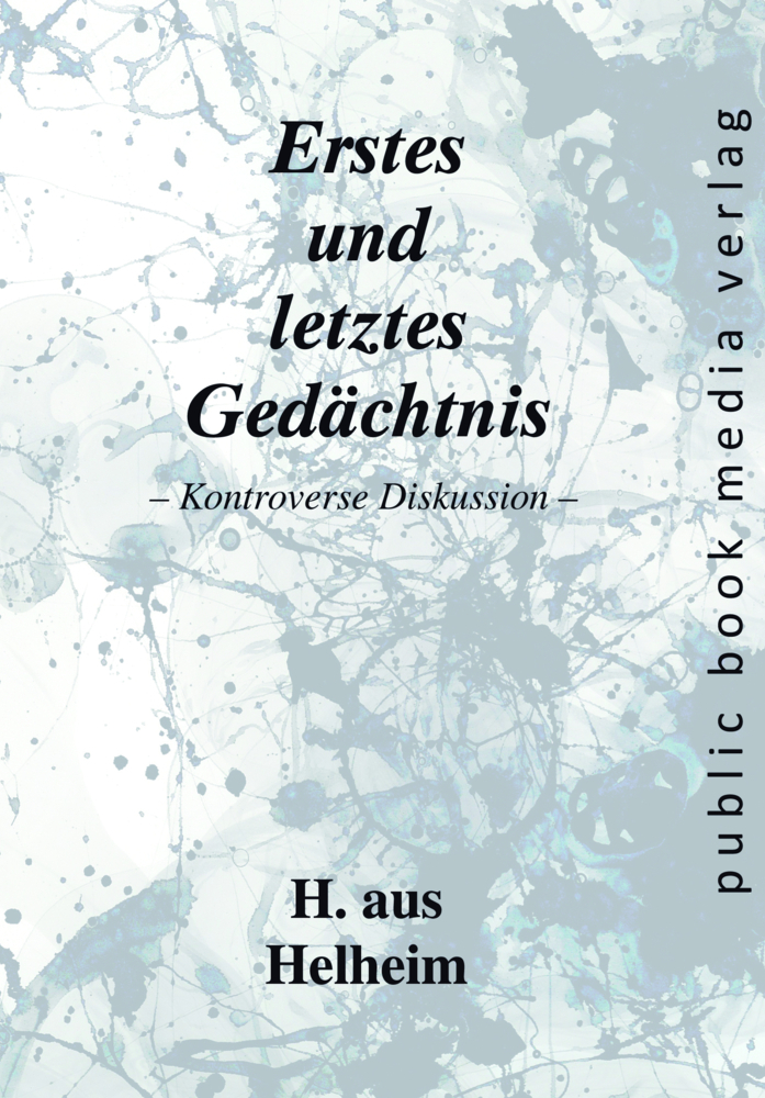 Erstes und letztes Gedächtnis main product photo