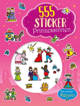 555 Sticker Prinzessinnen