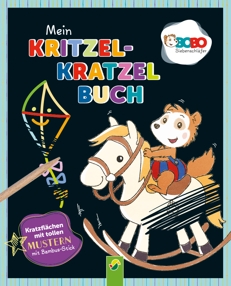 Bobo Siebenschläfer Mein Kritzel-Kratzel-Buch main product photo