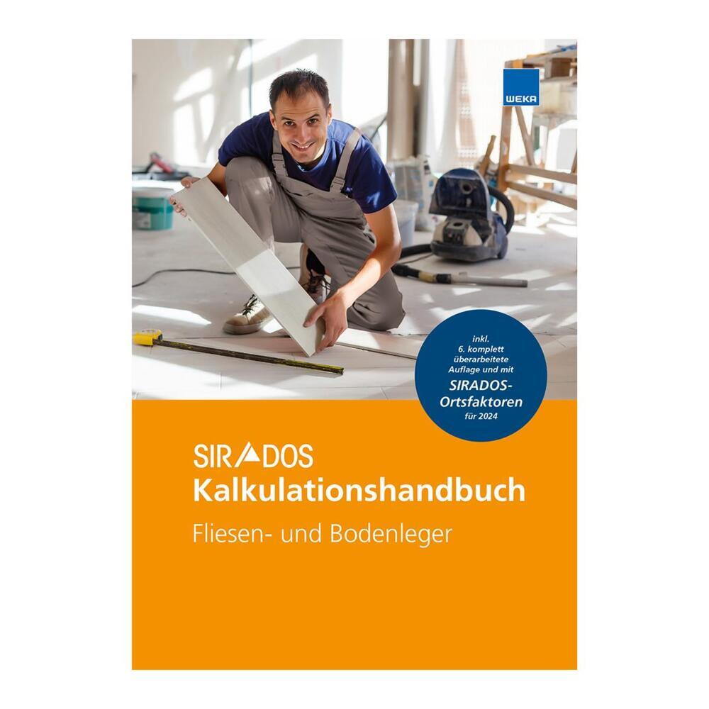 SIRADOS Kalkulationshandbuch Fliesen- und Bodenleger main product photo