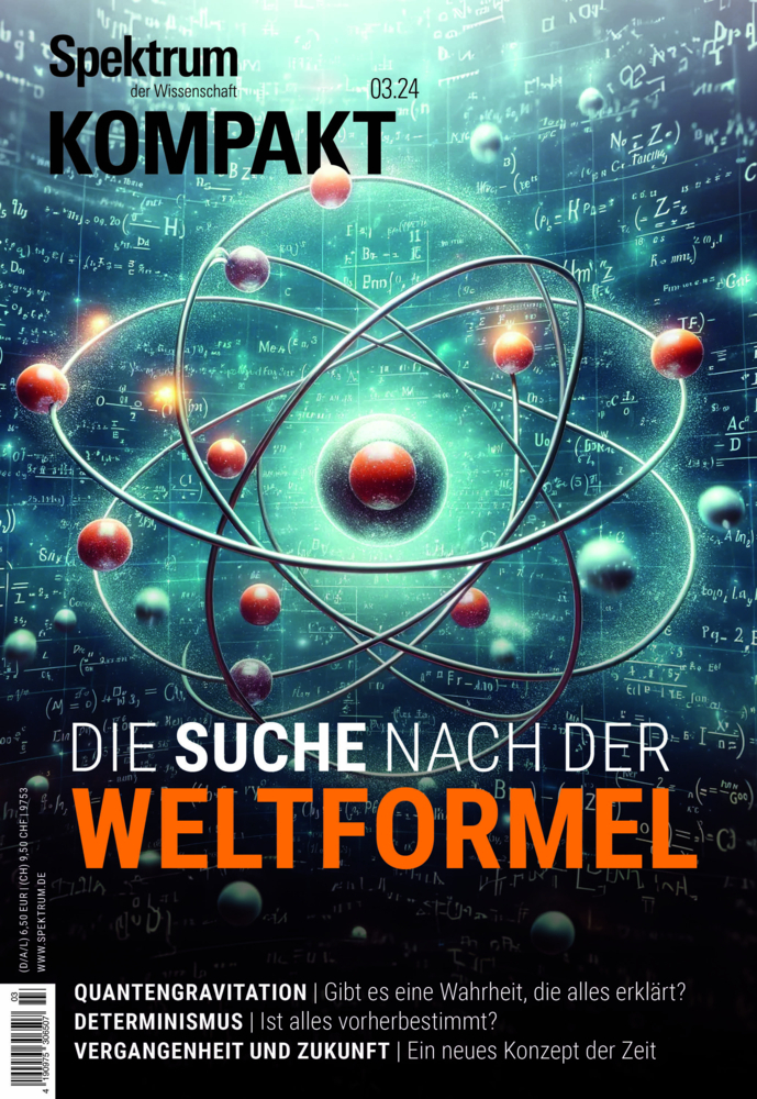 Spektrum Kompakt 3/2024 - Die Suche nach der Weltformel main product photo