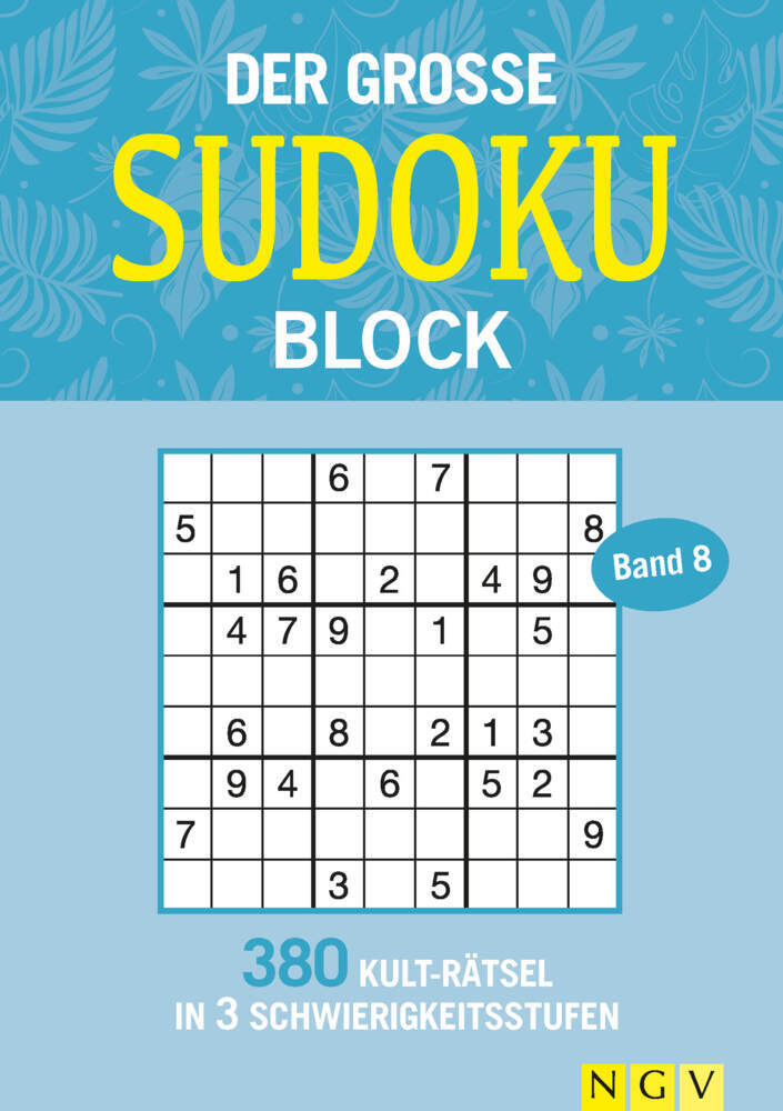 Der große Sudoku-Block Band 8 main product photo