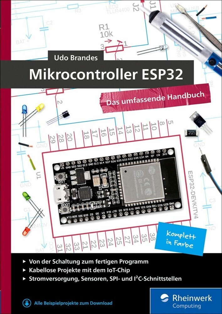 Mikrocontroller ESP32 main product photo