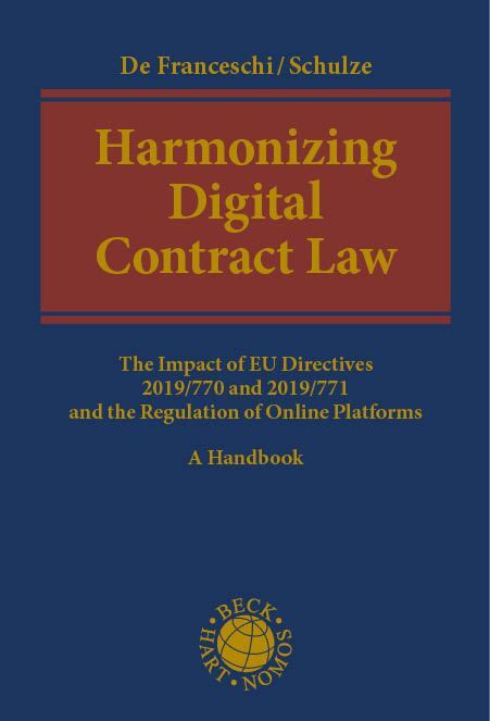 Harmonizing Digital Contract Law main product photo