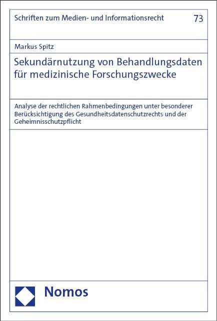 Sekundärnutzung von Behandlungsdaten für medizinische Forschungszwecke main product photo