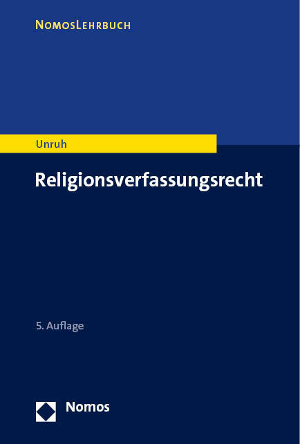 Religionsverfassungsrecht main product photo