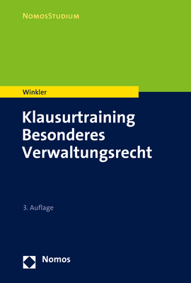 Klausurtraining Besonderes Verwaltungsrecht main product photo
