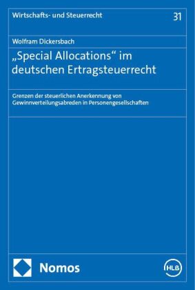 'Special Allocations' im deutschen Ertragsteuerrecht