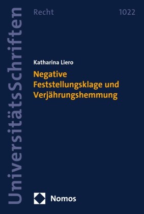 Negative Feststellungsklage und Verjährungshemmung