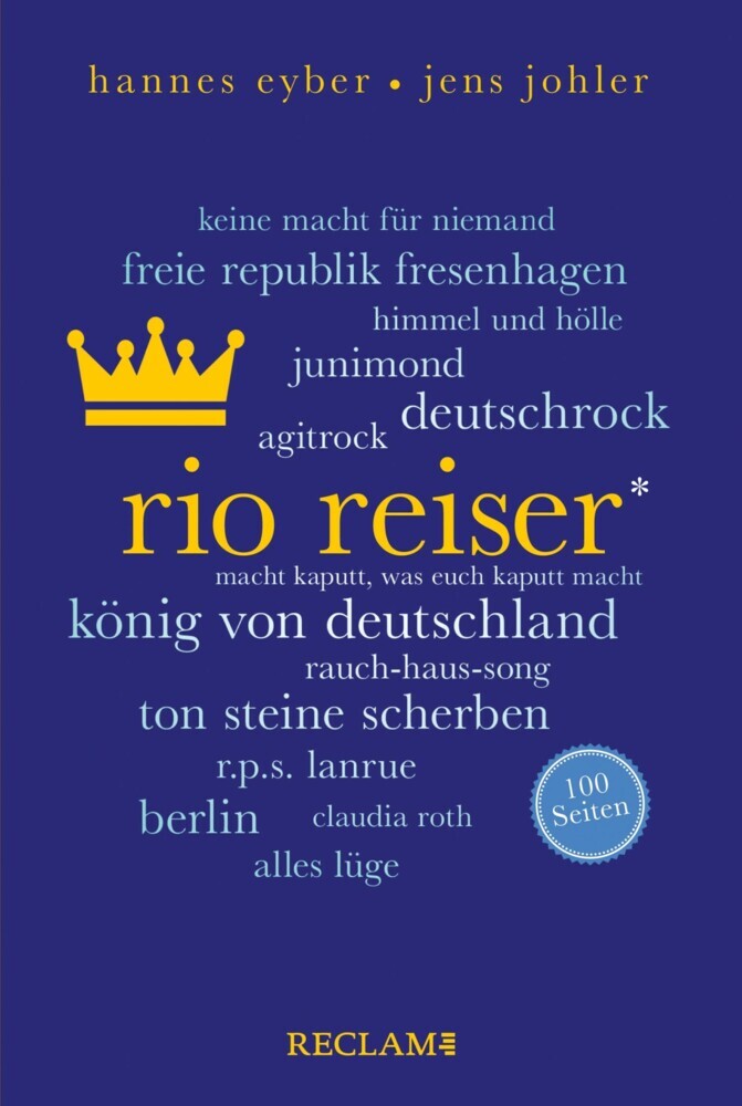 Rio Reiser. 100 Seiten main product photo