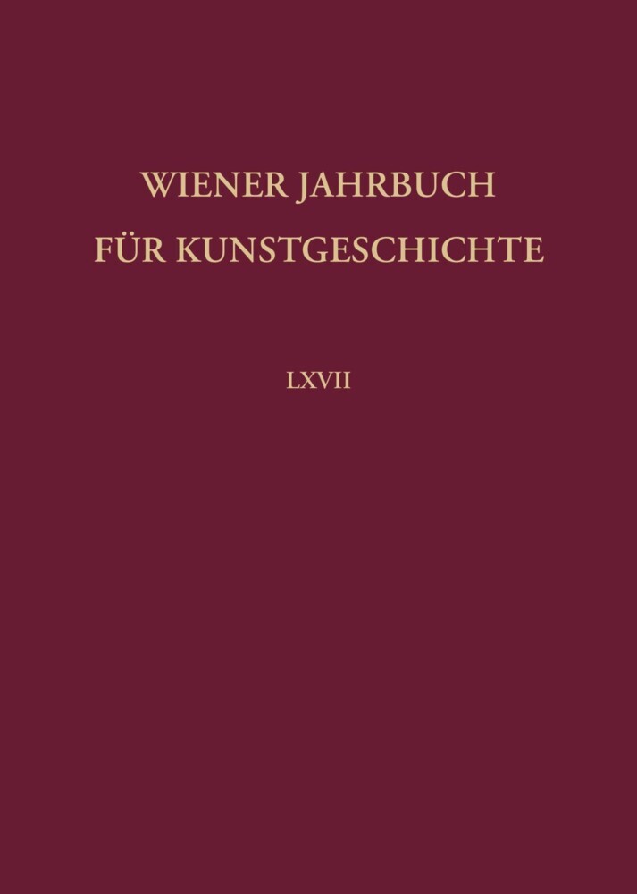 Wiener Jahrbuch für Kunstgeschichte LXVII main product photo