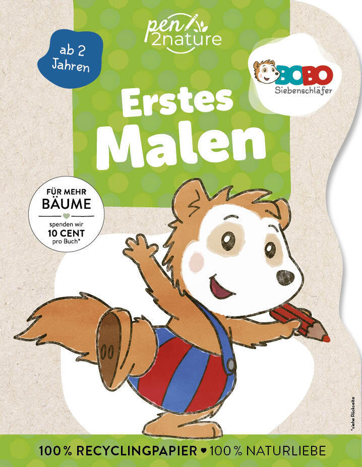 Bobo Siebenschläfer Erstes Malen ab 2 Jahren main product photo