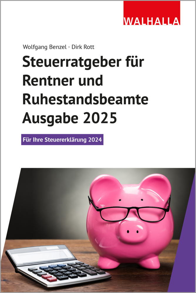 Steuerratgeber für Rentner und Ruhestandsbeamte - Ausgabe 2025 main product photo