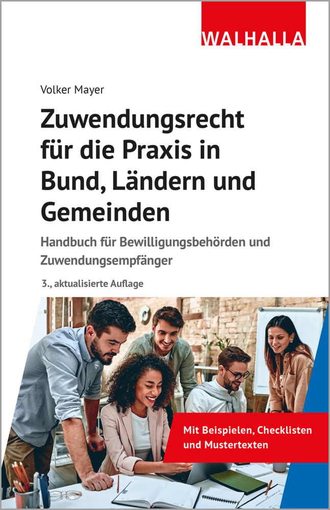 Zuwendungsrecht für die Praxis in Bund, Ländern und Gemeinden main product photo