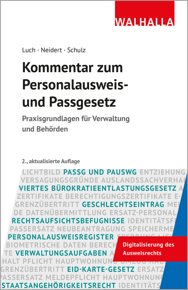 Kommentar zum Personalausweis- und Passgesetz main product photo