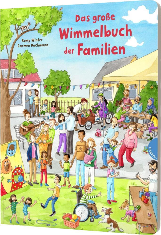 Das große Wimmelbuch der Familien main product photo
