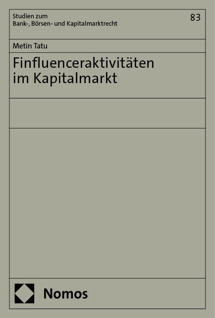 Finfluenceraktivitäten im Kapitalmarkt main product photo