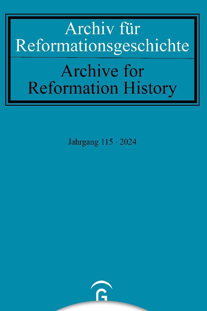 Archiv für Reformationsgeschichte - Aufsatzband main product photo