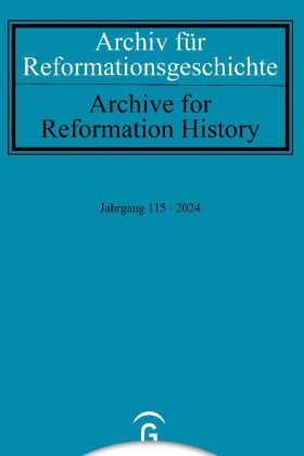 Archiv für Reformationsgeschichte - Aufsatzband
