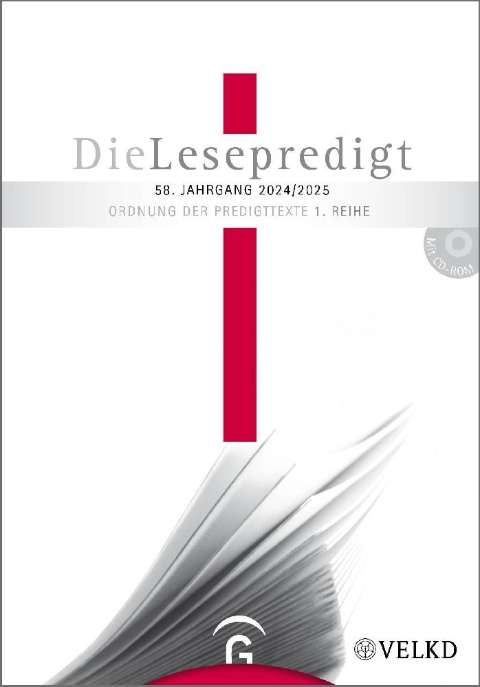 Die Lesepredigt 2024/2025 main product photo