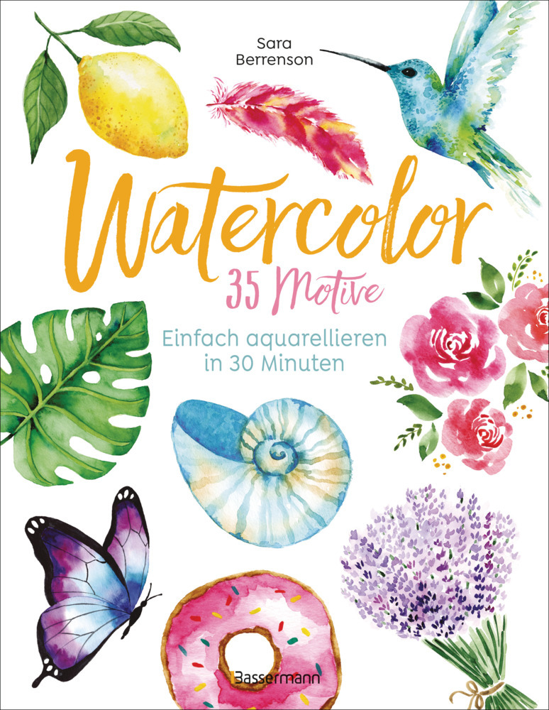 Watercolor. 35 Motive - einfach aquarellieren in 30 Minuten main product photo