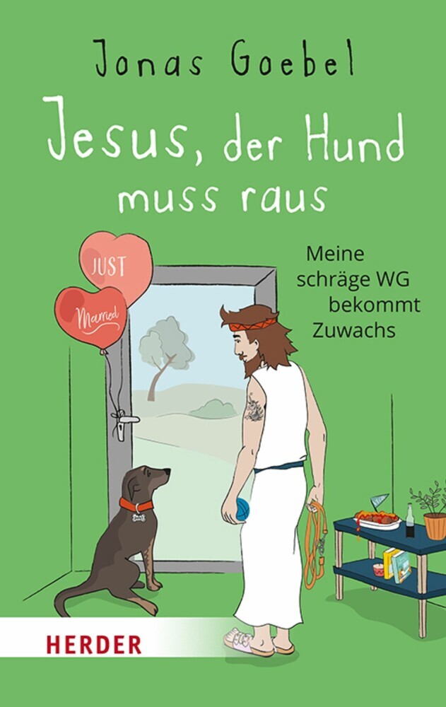 Jesus, der Hund muss raus main product photo