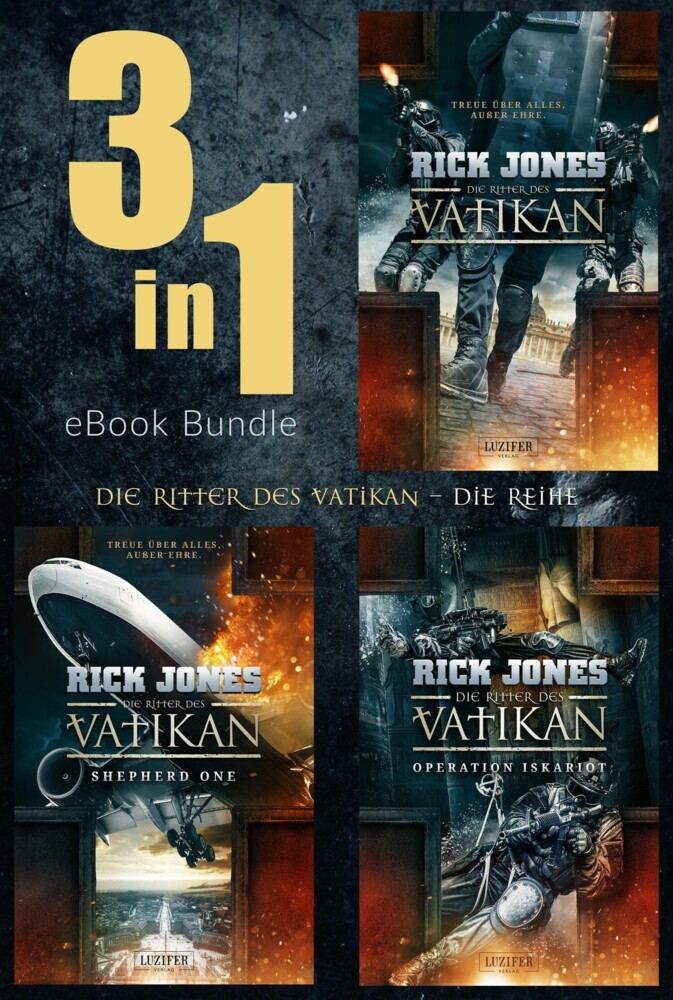 DIE RITTER DES VATIKAN (Band 1-3) Bundle main product photo