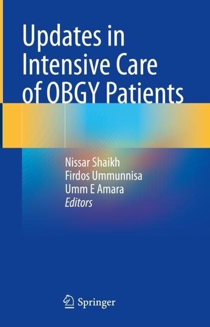 Updates in Intensive Care of OBGY Patients main product photo