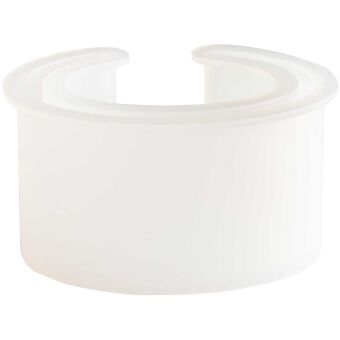 Silikon Gießform Armband, 7,2 x 5,5 x 4 cm / Außenmaß Silikonform 10 x 8 x 4,5 cm