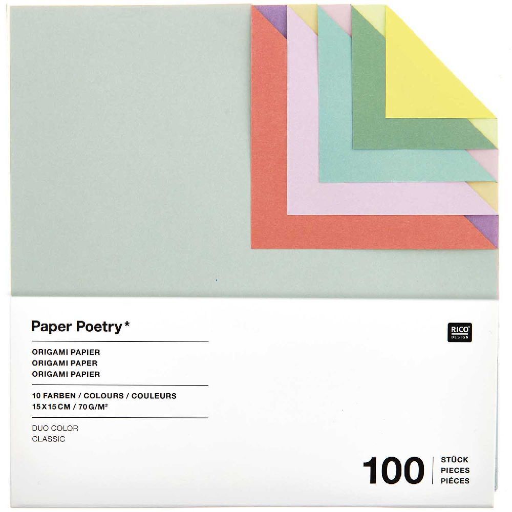 Origami Duo Color, Classic FSC MIX, 15 x 15 cm, 100 Blatt main product photo