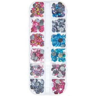 Füllmaterial Diamanten, Beere Mix, 10,5g
