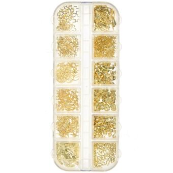 Füllmaterial Formen Mix, Gold, 8g