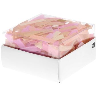 Krepp Konfetti, Blüten Mix, 15g, FSC MIX, 7 x 35 mm, 25g/m²