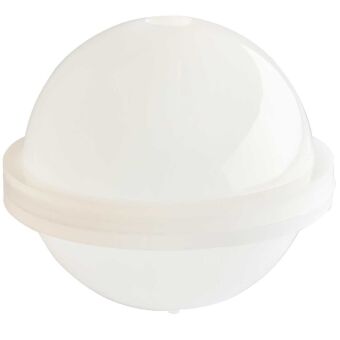 Silikon Gießform Kugel, Ø 9 cm / Außenmaß Silikonform Ø 10,5 x 9,5