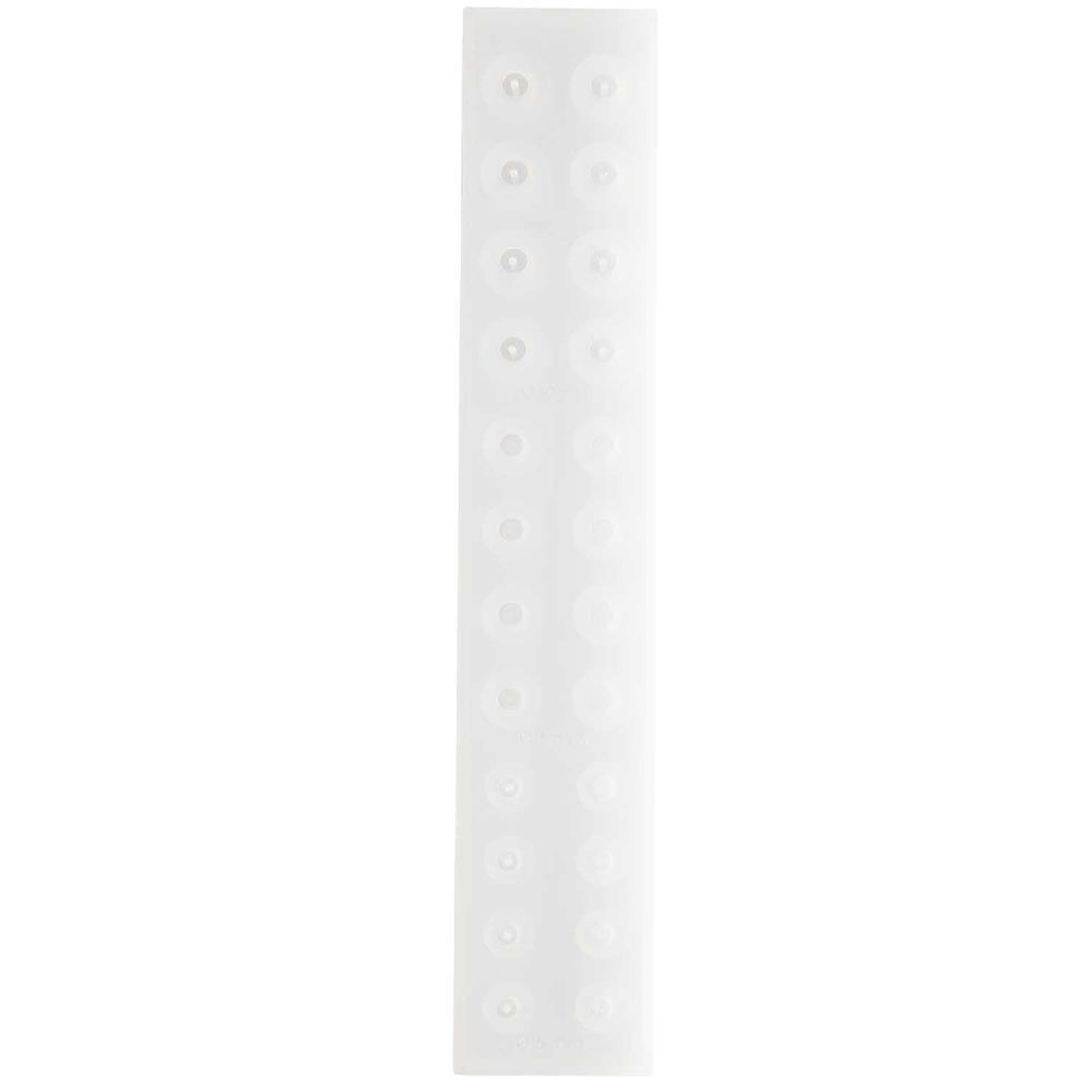 Silikon Gießform Perlen Rund / Außenmaß Silikonform 4 x 21,5 cm main product photo