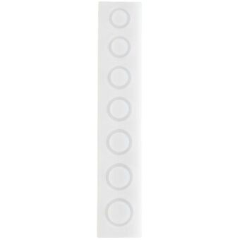 Silikon Gießform Ringe schmal / Außenmaß Silikonform 4 x 21,5 cm