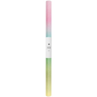 Seidenpapier Farbverlauf, Türkis, FSC MIX, 1 Rolle, 50 x 365 cm, 28g/m²