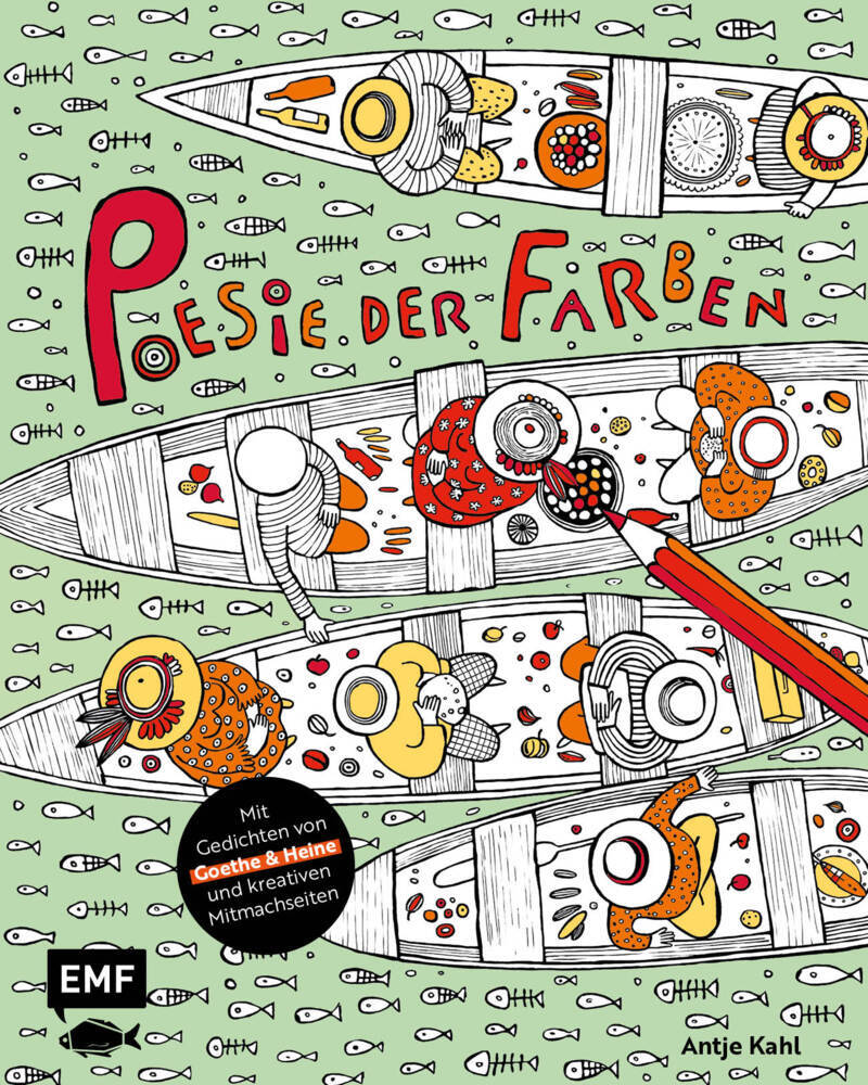 Ausmalbuch: Poesie der Farben main product photo