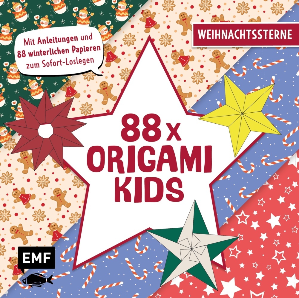 88 x Origami Kids - Weihnachtssterne main product photo