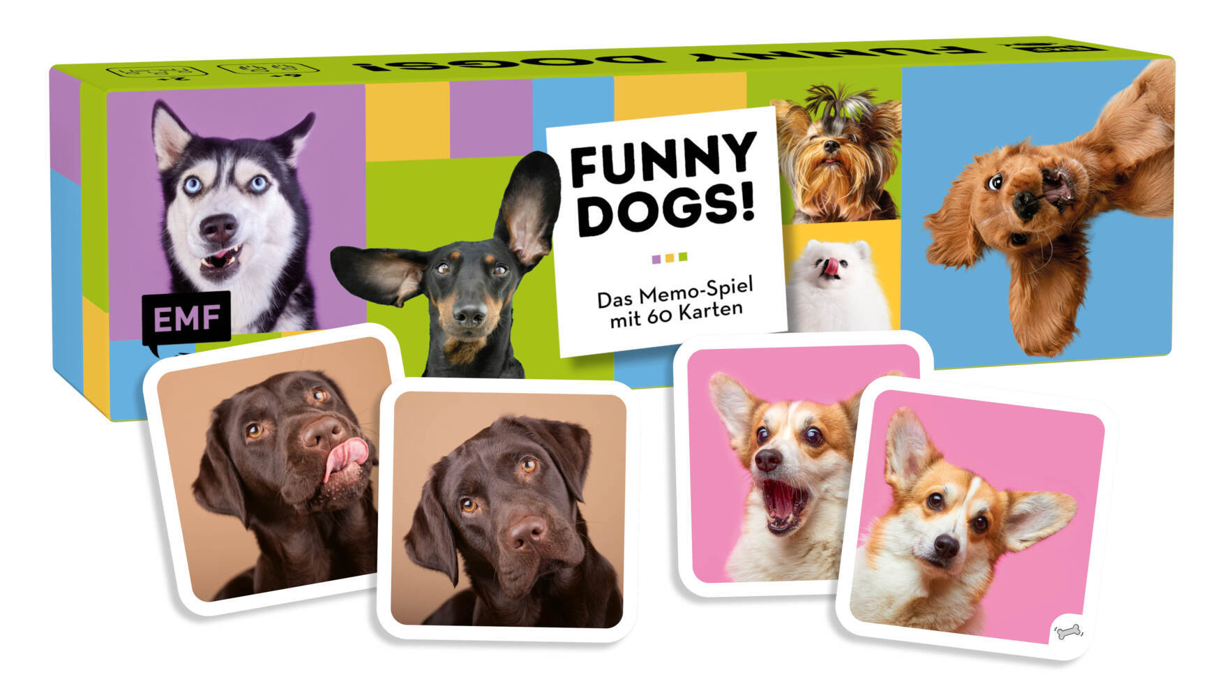 Memo-Spiel: Funny dogs! main product photo