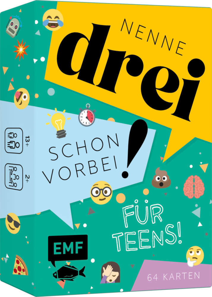 Kartenspiel: Nenne drei - schon vorbei! ... für Teens! main product photo